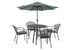 Lisbon 4 Seater Grey – £399