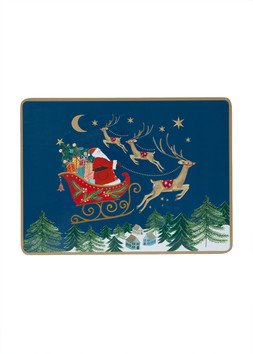 Nostalgia Sleigh Placemat 4 pack