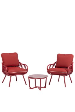 Outdoor Oasis Cherry Red Bistro Set £399