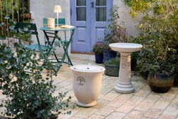 Pot and Bird Bath
