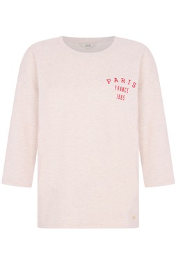 3/4 Sleeve Paris Embroidered Top £20