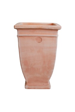 KEW OUTDOOR TERRACOTTA SQUARE URN H49CM D34CM &pound;89.99 (Available in other sizes)