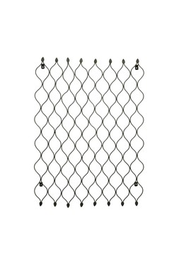 OUTDOOR HONEYCOMB TRELLIS ZINC H84CM W62CM &pound;49.99