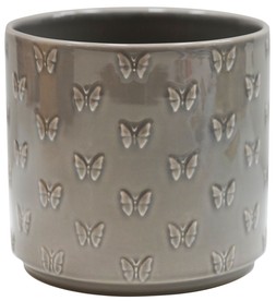 Arley Grey Dragonfly Planter D13.5cm H12.5cm &pound;9.99, D15.5cm H14.5cm &pound;12.99, 17.5cm H17cm &pound;15.99