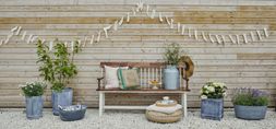 Broadway Acacia Wood Garden Bench