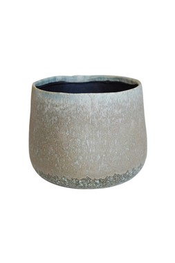 Celeste Grey Planter H14cm D15cm &pound;12.99