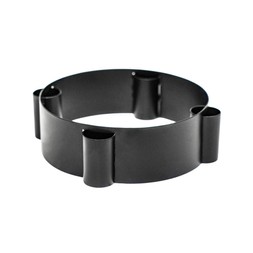 CENTREPIECE CANDLE HOLDER IN BLACK £39.99