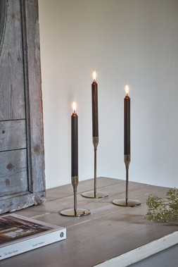 ECO FRIENDLY DINNER CANDLES 8-PACK BLACK £12.99