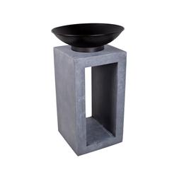 FIREBOWL & SQUARE CONSOLE CEMENTH68.5CM W39CM &pound;179.99 (967183)