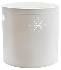 Indoor Christmas Tree Bucket With Star In Powder White &pound;15.99