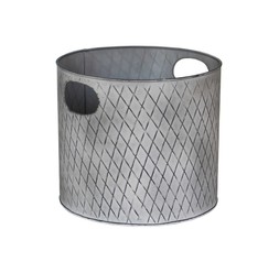 Indoor Christmas Tree Bucket Zinc H28cm W28cm &pound;39.99