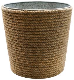 Jute Galvanised Steel Christmas Tree Bucket &pound;59.99