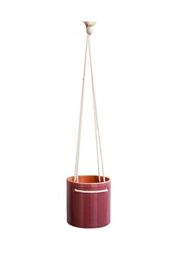 KAI HANGING CYLINDER CHERRY PLANTER H13CM D13CM £17.99