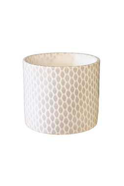 Lazzaro Taupe Garland Planter H13cm D15cm &pound;11.99, H16cm D18cm &pound;14.99