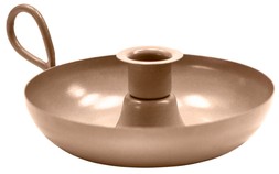 METAL CANDLE HOLDER APRICOT £9.99