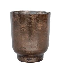 METALLIC BRONZEGLASS HOLDER H9.5CM W9CM £12.99 -£24.99