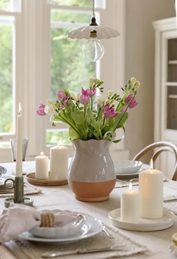 Moreton Olive scalloped Vase H23cm &pound;34.99 1