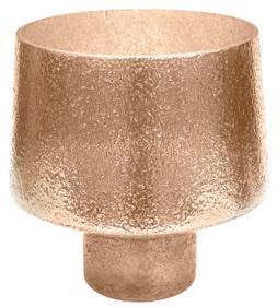 Opulent Curved Metallic Gold Planter H20cm W20cm &pound;27.99