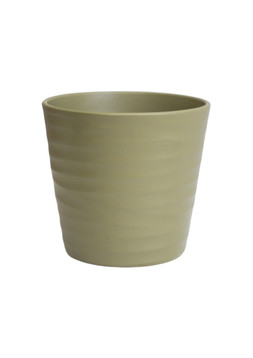 Oslo Olive Taper Planter H10.5cm D13cm £5.99