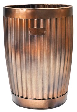 OUTDOOR HAMPTON COPPER LARGE ROUND PLANTER &pound;89.99