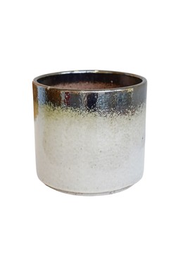 Outdoor Hazelton Pewter Ivory Planter H27cm D31cm &pound;34.99