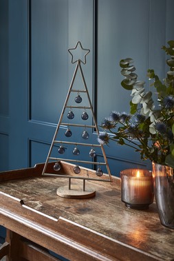 Pewter Christmas Tree With Star Iron &pound;59.99