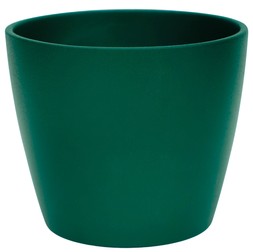 Poinsettia Planter Emerald H13cm D14.5cm £5.99