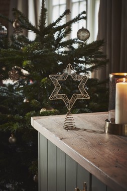 Rigel Star Tree Topper Gold &pound;12.99