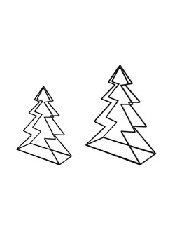 TREE LOG HOLDER BLACK SET OF 2 £94.98