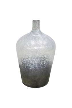 Verre Stem Atlantic Blue Frosted Vase H30cm W18cm &pound;49.99