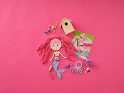 Hobbycraft Plywood Bird Box £3 & Flamingo Foam Mosaic Art Kit £4