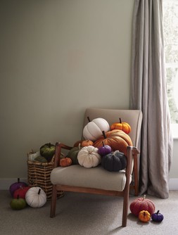 Rust Jumbo Plush Pumpkin 35cm