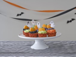 2024 Halloween Cupcakes - Pumpkin Chocolate Mould 12 Wells