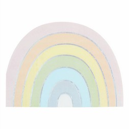 Hobbycraft Ginger Ray Pastel Party Rainbow Napkins 16 Pack &pound;4.30 Cut Out