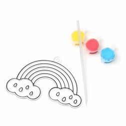 Hobbycraft Suncatcher Rainbow Kit &pound;1.30 Cut Out