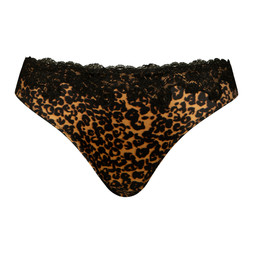 Boost Lace Leopard Print Tanga UKP 16, USD 32, CAD 40, EU 26, AUD 40