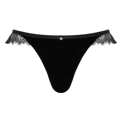 GLAMOUR PUSS SUPER PLUNGE BRA £39 €59 CAD87 AUD91.95 & GLAMOUR PUSS THONG £20 €31 CAD37 AUD40.95 - Available from October