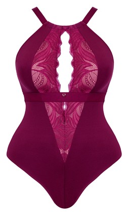INDULGENCE STRETCH LACE BODY BERRY PURPLE