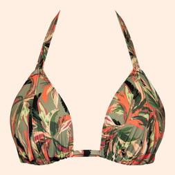 SUNSET PALM	STRING BIKINI TOP