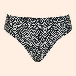 Wild Horizon Bikini Brief Black Print £22