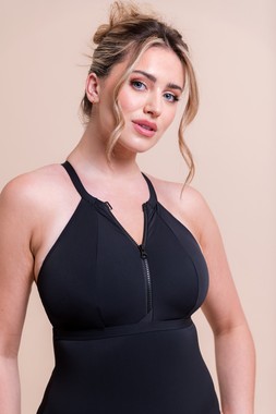 Zip Tide Non-Wired Multiway Swimsuit Black £60