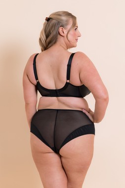 ENCHANT SIDE SUPPORT BALCONY BRA £37 & ENCHANT HIGH WAIST BRIEF £19