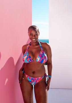 IBIZA TRIANGLE BIKINI TOP £32.00 $62.00 CAD$80.00 €48.00 AUS$80.00 & IBIZA STRING BIKINI BRIEF £22.00 $40.00 CAD$62.00 €34.00 AUS$62.00