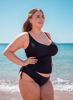 NON WIRED TANKINI TOP & CLASSIC BIKINI BRIEF