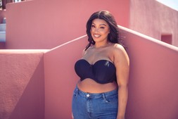 Luxe Strapless Bra Black &pound;37
