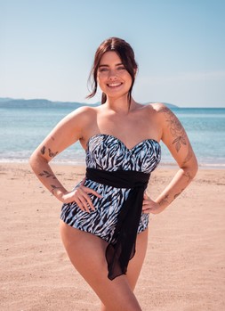 WRAPSODY BANDEAU SWIMSUIT - CAD$160 AUS$150