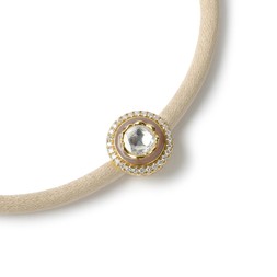 INFINITY CIRCLE - BEIGE, TAUPE & GOLD BRACELET £219(1) www.vixiiworld.com