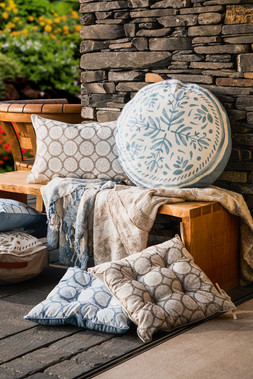 Coastal Retreat Cushions and Throws