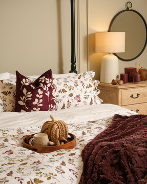Hinch Home Fall Bedroom