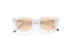 ALLAN SPECKLED IVORY Lenses Tangerine